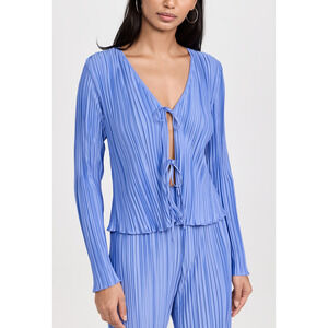 Rails 'Bethany' Blue Polyester Top Size M